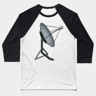 Satellite Dish Retro Baseball T-Shirt